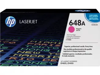 Original HP648A Toner Magenta ca. 11.000 Seiten CE263A 