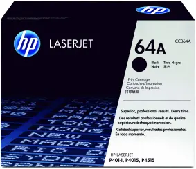 Original HP64A Toner Schwarz ca. 10.000 Seiten CC364A 