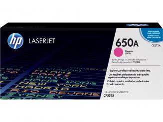 Original HP650A Toner Magenta ca. 15.000 Seiten CE273A 
