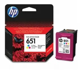 Original HP651 Tintenpatrone Color  ca. 300 Seiten C2P11AE 