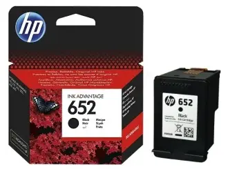 HP652 F6V25AE Druckerpatrone Schwarz ca. 360 Seiten, 