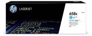 Original HP658X Toner Cyan ca. 28.000 Seiten W2001X 