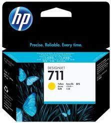 Original HP711 Tintenpatrone Yellow 29ml CZ132A 