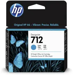 Original HP712 Tintenpatrone Cyan 29ml 3ED67A 