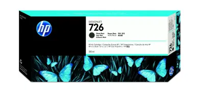 HP726 CH575A Druckerpatrone Schwarz matt 300ml 