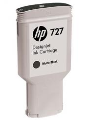 Original HP727 Tintenpatrone Schwarz 300ml C1Q12A 