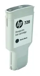 HP728 F9J68A Druckerpatrone Schwarz matt 300ml 