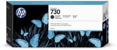 Original HP730 Schwarz(matt) Tintenpatrone 300ml P2V71A 
