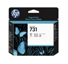 Original HP731 Cyan/Magenta/Yellow/Grau/fotoSchwarz/mattSchwarz Druckkopf Color (2 Farben pro Druckkopf) P2V27A 