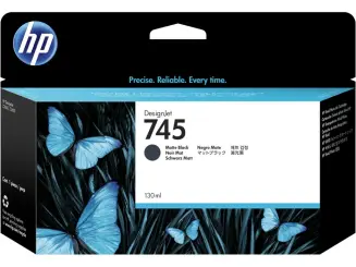 HP745 F9J99A Druckerpatrone Schwarz Matt 130ml 
