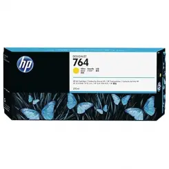 HP 764 C1Q15A Druckerpatrone Gelb 300 ml 