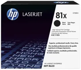 HP81X CF281X Toner Schwarz ca. 25.000 Seiten, 