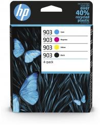 Original HP903 Schwarz/Cyan/Magenta/Yellow 4  Tintenpatrone Multipack T6L99AE(HP903) + T6L87AE(HP903) + T6L91AE(HP903) + T6L95AE(HP903) 6ZC73AE 