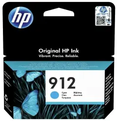 HP912 3YL77AE Druckerpatrone Cyan ca. 315 Seiten, 