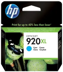 HP920XL CD972AE Druckerpatrone Cyan ca. 700 Seiten, 