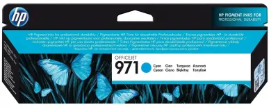 Original HP971 Tintenpatrone Cyan ca. 2.500 Seiten CN622AE 