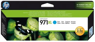 Original HP971XL Tintenpatrone Cyan ca. 6.600 Seiten CN626AE 