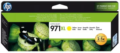 Original HP971XL Tintenpatrone Yellow ca. 6.600 Seiten CN628AE 