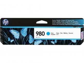 Original HP980 Tintenpatrone Cyan 86.5ml ca. 6.600 Seiten D8J07A 