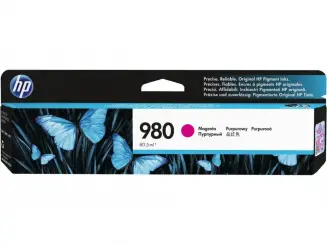 Original HP980 Tintenpatrone Magenta 80.5 ml ca. 6.600 Seiten D8J08A 