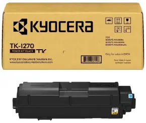 Original Kyocera TK-1270 Toner Schwarz 1T0C140NL0 ca. 10.000 Seiten 