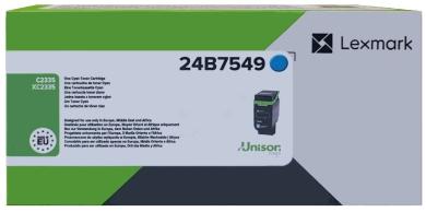 Original Lexmark 24B7549 Toner Cyan ca. 11.700 Seiten 