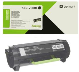 Original Lexmark 56F2000 Toner Schwarz ca. 6.000 Seiten Rückgabe-Druckkassette 