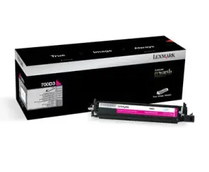 Lexmark 700D3 70C0D30 Entwicklereinheit Magenta ca. 40.000 Seiten, 