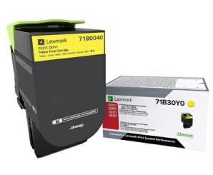 Original Lexmark 71B0040 Toner Yellow ca. 2.300 Seiten 