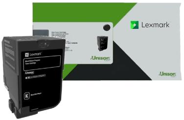 Original Lexmark 74C20K0 Toner Schwarz ca. 3.000 Seiten Rückgabe-Druckkassette 