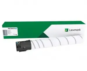 Original Lexmark 76C00C0 Toner Cyan ca. 11500 Seiten Rückgabe-Druckkassette 
