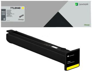 Original Lexmark 77L0H40 Toner Gelb ca. 46.900 Seiten 