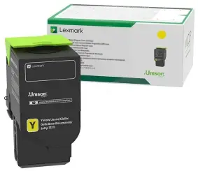Lexmark 78C2XY0 Toner Gelb ca. 5.000 Seiten, Rückgabe-Druckkassette, extra hohe Kapazität 