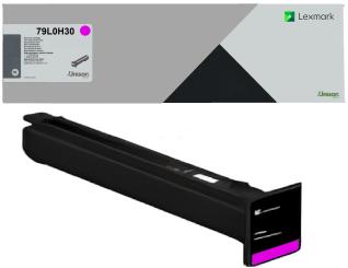 Original Lexmark 79L0H30 Toner Magenta ca. 46.900 Seiten 