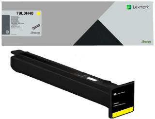 Original Lexmark 79L0H40 Toner Gelb ca. 46.900 Seiten 