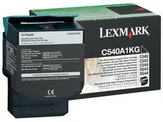 Original Lexmark C540A1KG Toner Schwarz ca. 1.000 Seiten Rückgabe-Tonerkassette 