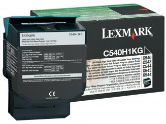 Original Lexmark C540H1KG Toner Schwarz ca. 2.500 Seiten Rückgabe-Tonerkassette 