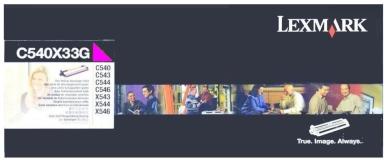 Original Lexmark C540X33G Entwicklereinheit Magenta C540/X543 Entwicklereinheit 