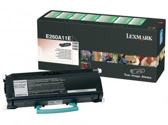 Original Lexmark E260A11E Toner Schwarz ca. 3500 Seiten 