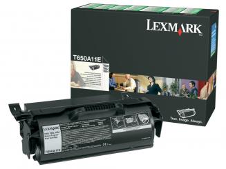 Original Lexmark T650A11E Toner Schwarz ca. 7000 Seiten Druck Einheit, kombinierte Bildtrommel/Toner Rückgabekassette 