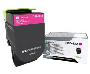 Original Lexmark Toner Magenta 71B0H30 ca. 3.500 Seiten 