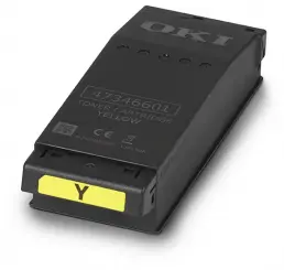 Original Oki 09006129 Toner Yellow ca.6.000 Seiten, Yellow, 1 Stück 