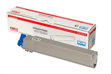 Original Oki 42918915 Toner Cyan ca. 15.000 Seiten 