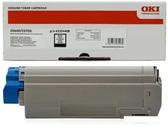 Oki 43324408 Toner Schwarz ca. 6.000 Seiten, 