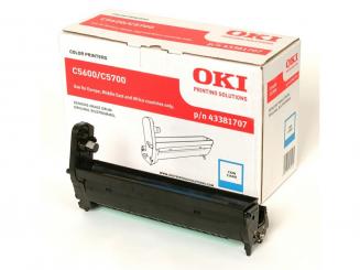 Original Oki 43381707 Bildtrommel Cyan ca. 20.000 Seiten 