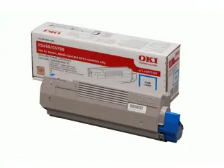Original Oki 43872307 Toner Cyan ca. 2.000 Seiten 