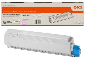 Original Oki 44059106 Toner Magenta ca. 8.000 Seiten 