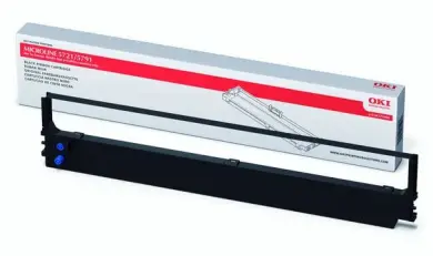 Original Oki 44173406 Schwarz Farbband 13 Millionen Zeichen 