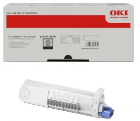 Original Oki 44318608 Toner Schwarz ca. 11.000 Seiten 
