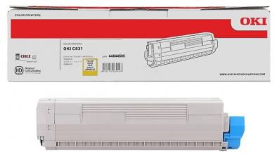 Original Oki 44844505 Toner Yellow ca. 10.000 Seiten 